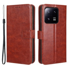 Oldalra nyíló tok Xiaomi 13 Pro telefonhoz - BARNA