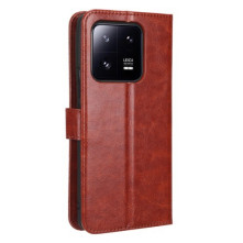 Oldalra nyíló tok Xiaomi 13 Pro telefonhoz - BARNA