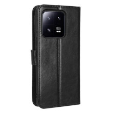 Oldalra nyíló tok Xiaomi 13 telefonhoz - FEKETE