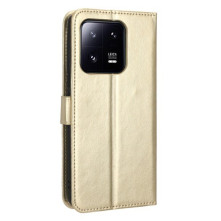 Oldalra nyíló tok Xiaomi 13 telefonhoz - ARANY