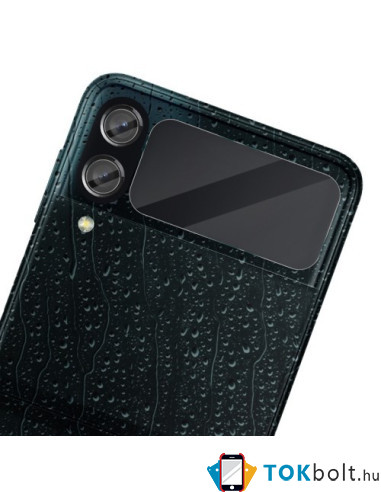 IMAK kijelzővédő karcálló edzett üveg Samsung Galaxy Z Flip3 5G típusú készülékhez - 1 db