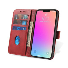 Oldalra nyíló tok Samsung Galaxy A14 5G telefonhoz - PIROS