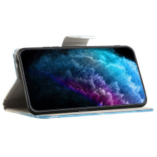 Oldalra nyíló mintás telefontok Samsung Galaxy A54 5G telefonhoz - TEREPMINTÁS