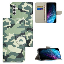 Oldalra nyíló mintás telefontok Samsung Galaxy A54 5G telefonhoz - TEREPMINTÁS