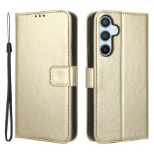 Oldalra nyíló tok Samsung Galaxy A54 5G telefonhoz - ARANY
