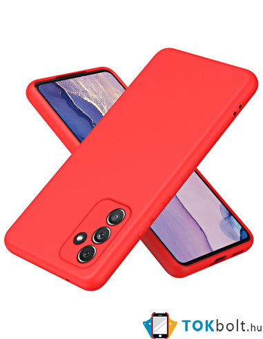 Rugalmas TPU tok Samsung Galaxy A54 5G készülékhez - PIROS