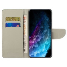 Oldalra nyíló mintás telefontok Samsung Galaxy A14 4G / A14 5G telefonhoz - PILLANGÓ