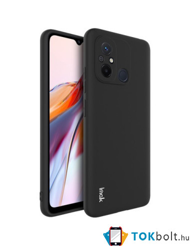 Rugalmas TPU tok Xiaomi Redmi 12C készülékhez - FEKETE
