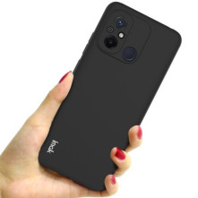 Rugalmas TPU tok Xiaomi Redmi 12C készülékhez - FEKETE