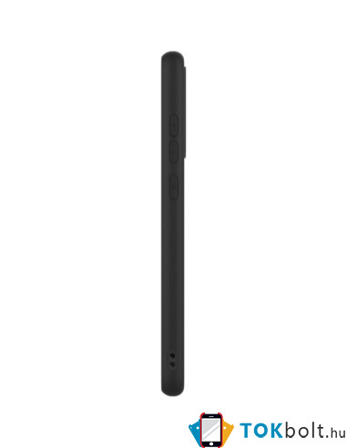 Rugalmas TPU tok Xiaomi Redmi 12C készülékhez - FEKETE