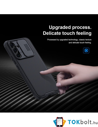 NILLKIN masszív tok kameravédővel Samsung Galaxy A54 5G telefonhoz - KÉK