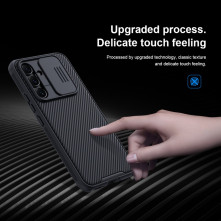 NILLKIN masszív tok kameravédővel Samsung Galaxy A54 5G telefonhoz - KÉK