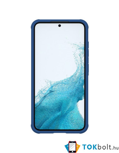 NILLKIN masszív tok kameravédővel Samsung Galaxy A54 5G telefonhoz - KÉK