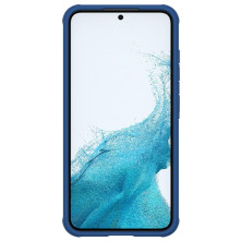 NILLKIN masszív tok kameravédővel Samsung Galaxy A54 5G telefonhoz - KÉK