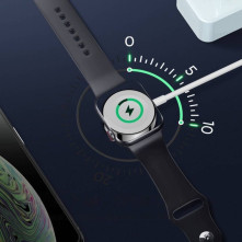 Joyroom 2,5 W-os QI vezeték nélküli töltő Apple Watch órákhoz 0,3 m (S-IW003S) - FEHÉR