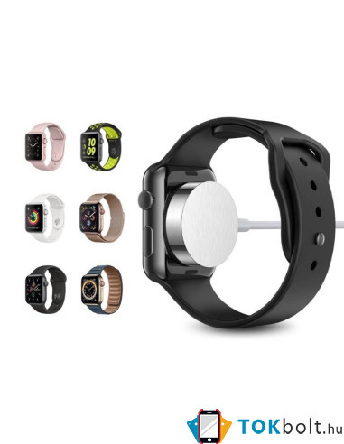 Joyroom 2,5 W-os QI vezeték nélküli töltő Apple Watch órákhoz 0,3 m (S-IW003S) - FEHÉR