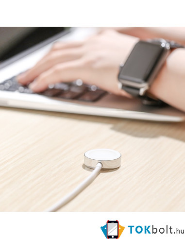 Joyroom 2,5 W-os QI vezeték nélküli töltő Apple Watch órákhoz 1,2 m (S-IW001S) - FEHÉR