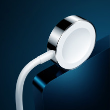 Joyroom 2,5 W-os QI vezeték nélküli töltő Apple Watch órákhoz 1,2 m (S-IW001S) - FEHÉR