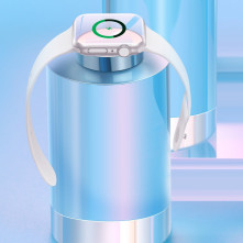 Joyroom 2,5 W-os QI vezeték nélküli töltő Apple Watch órákhoz 1,2 m (S-IW001S) - FEHÉR