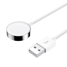 Joyroom 2,5 W-os QI vezeték nélküli töltő Apple Watch órákhoz 1,2 m (S-IW001S) - FEHÉR