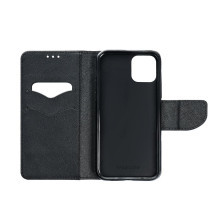 FANCY BOOK oldalra nyíló tok Xiaomi Redmi A1 telefonhoz - FEKETE