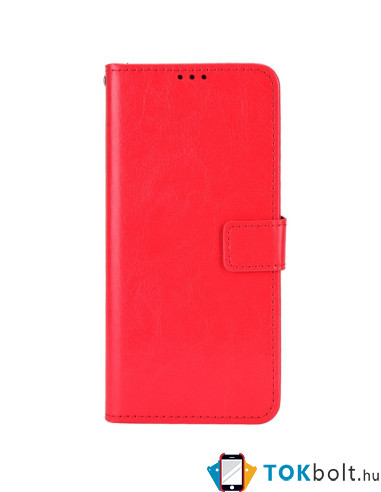 Oldalra nyíló tok Honor 70 Lite 5G / X6 / Honor Play6C / X8 5G telefonhoz - PIROS