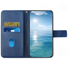 Oldalra nyíló tok Xiaomi Redmi Note 12 / Poco X5 telefonhoz - KÉK
