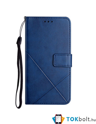 Oldalra nyíló tok Xiaomi Redmi Note 12 / Poco X5 telefonhoz - KÉK