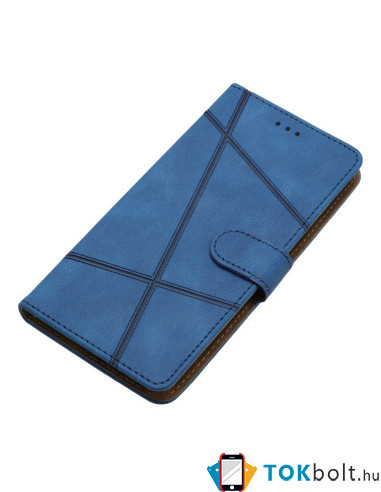 Oldalra nyíló tok Motorola Moto G13 telefonhoz - KÉK
