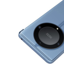 Flip telefontok átlátszó előlappal Honor X9a készülékhez - RÓZSAARANY