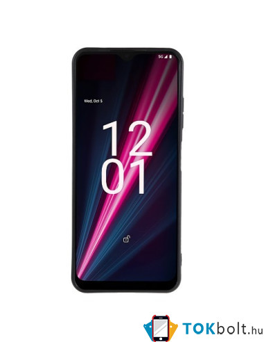 Rugalmas TPU tok T Phone Pro 5G / T-Mobile REVVL 6 Pro készülékhez - FEKETE