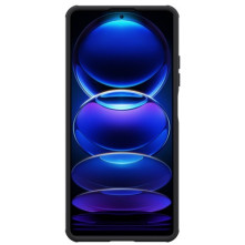 NILLKIN masszív tok kameravédővel Xiaomi Redmi Note 12 Pro / Poco X5 Pro telefonhoz - FEKETE