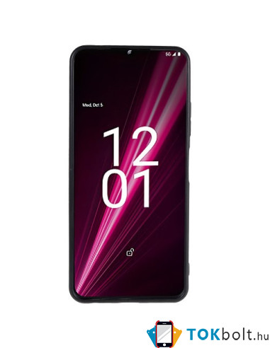 Rugalmas TPU tok T Phone 5G / T-Mobile REVVL 6 készülékhez - FEKETE