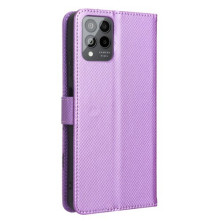 Oldalra nyíló tok T Phone Pro 5G / T-Mobile REVVL 6 Pro telefonhoz - LILA