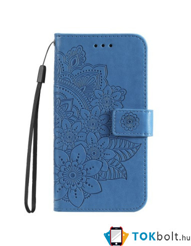 Oldalra nyíló tok Honor Magic5 Lite / Honor X9a telefonhoz - KÉK