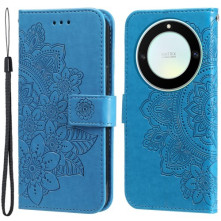 Oldalra nyíló tok Honor Magic5 Lite / Honor X9a telefonhoz - KÉK
