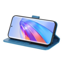 Oldalra nyíló tok Honor Magic5 Lite / Honor X9a telefonhoz - KÉK
