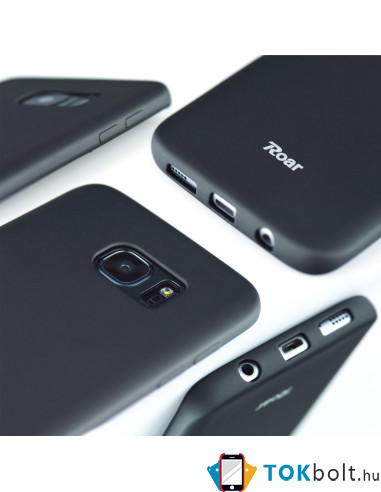 ROAR JELLY rugalmas tok Samsung Galaxy A52 5G / A52 készülékhez - FEKETE