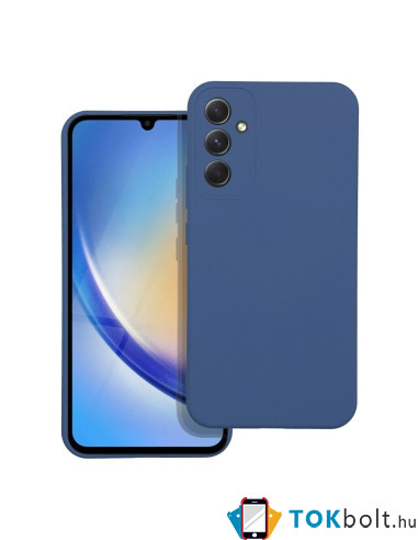 Rugalmas TPU tok Samsung Galaxy A34 5G készülékhez - KÉK