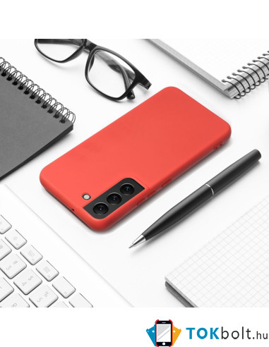 Rugalmas TPU tok Samsung Galaxy A34 5G készülékhez - PIROS