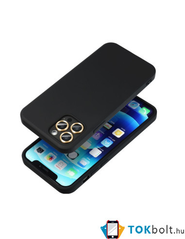 Rugalmas TPU tok Samsung Galaxy A54 5G készülékhez - FEKETE