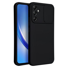 SLIDE telefontok kameravédővel Samsung Galaxy A54 5G telefonhoz - FEKETE
