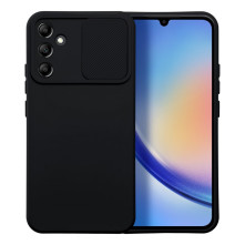 SLIDE telefontok kameravédővel Samsung Galaxy A54 5G telefonhoz - FEKETE