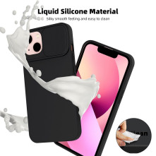 SLIDE telefontok kameravédővel Samsung Galaxy A54 5G telefonhoz - FEKETE