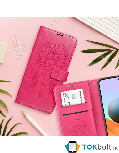 FORCELL MEZZO álomfogó mintás telefontok Samsung Galaxy A34 5G telefonhoz - PINK