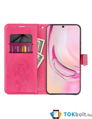 FORCELL MEZZO álomfogó mintás telefontok Samsung Galaxy A34 5G telefonhoz - PINK