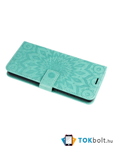 FORCELL MEZZO mandala mintás telefontok Samsung Galaxy A54 5G telefonhoz - ZÖLD