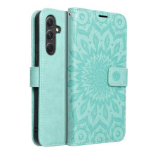 FORCELL MEZZO mandala mintás telefontok Samsung Galaxy A54 5G telefonhoz - ZÖLD