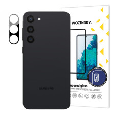 WOZINSKY telefon kamera védő hibrid üveg Samsung Galaxy S23 típusú készülékhez - 1 db