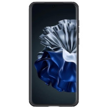 NILLKIN masszív tok kameravédővel Huawei P60 telefonhoz - FEKETE